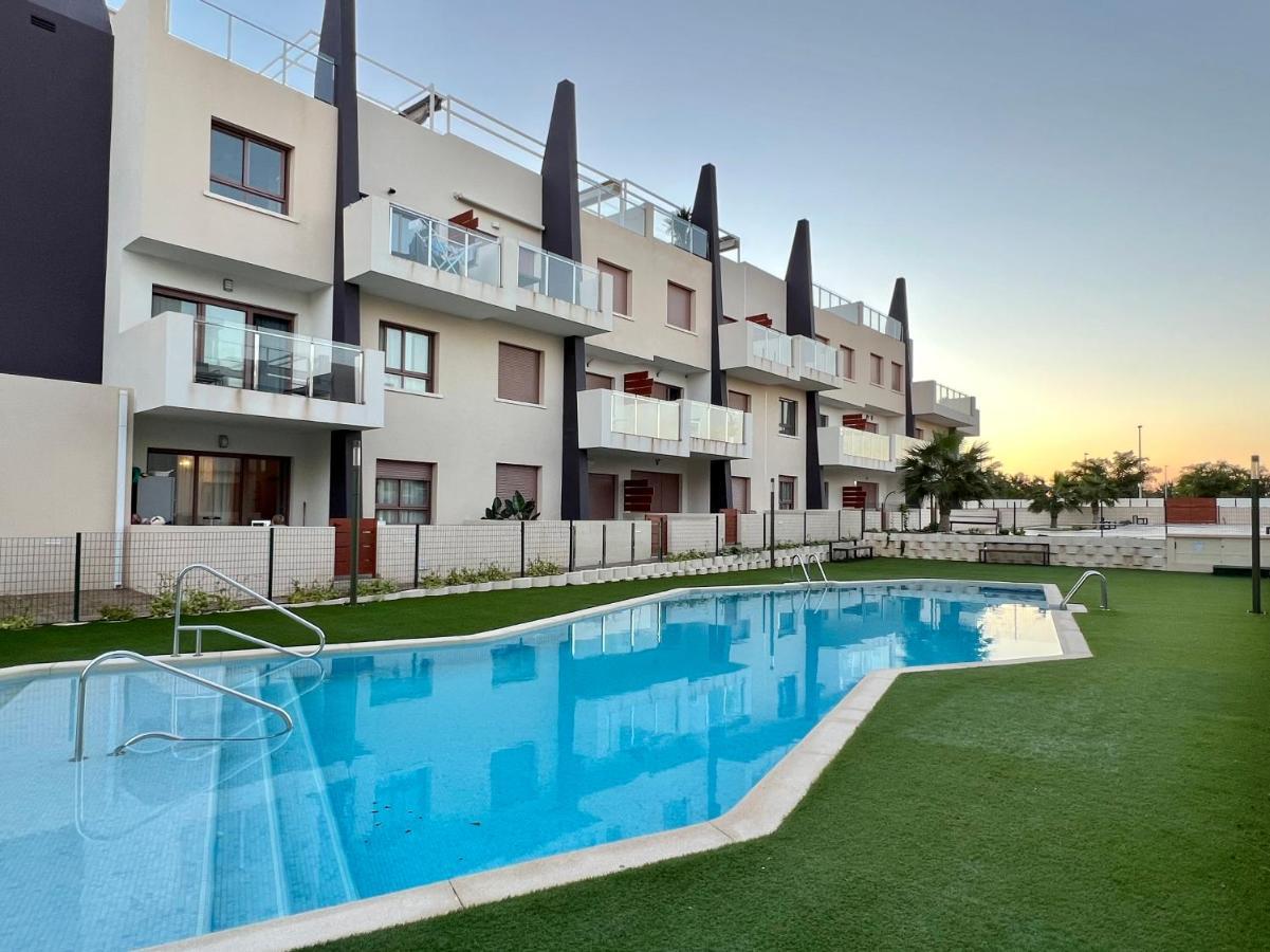 Bianca Beach 222 - Mil Palmeras, Vista Piscina Y Mar Torre de la Horadada Екстер'єр фото