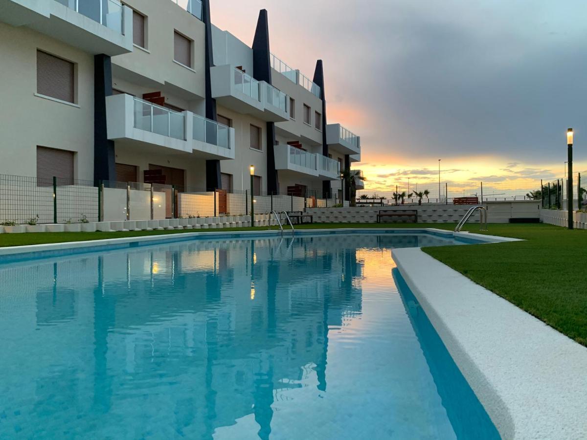Bianca Beach 222 - Mil Palmeras, Vista Piscina Y Mar Torre de la Horadada Екстер'єр фото